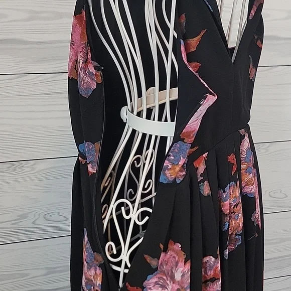 Free People Flutter By Flirty Floral Sleeveless Mini Dress Womens Size 0 - Picture 9 of 14
